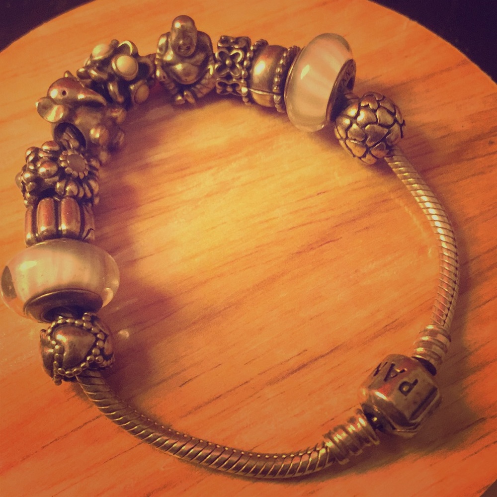 Authentic Pandora Charm Bracelet